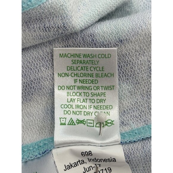 Lilly Pulitzer Ikat Print Blazer Blue Jacket with Pockets Womens Size XS - Picture 8 of 8